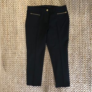 CHICO’S So Slimming Ankle Pant, BLACK , Size 2/12P